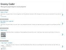 Tablet Screenshot of grannycoder.blogspot.com