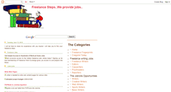 Desktop Screenshot of freelancesteps.blogspot.com