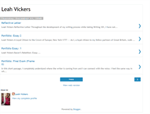 Tablet Screenshot of leahvickers.blogspot.com