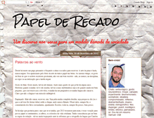 Tablet Screenshot of papelderecado.blogspot.com