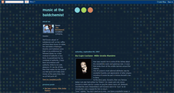 Desktop Screenshot of music-at-the-baldchemist.blogspot.com