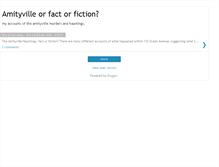 Tablet Screenshot of amityvilletruth.blogspot.com