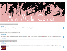 Tablet Screenshot of amymartincomics.blogspot.com