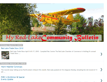 Tablet Screenshot of myredlake.blogspot.com