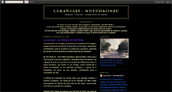 Desktop Screenshot of laranjais-ontemehoje.blogspot.com