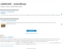 Tablet Screenshot of laranjais-ontemehoje.blogspot.com