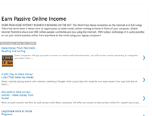 Tablet Screenshot of earnpassiveonlineincome.blogspot.com