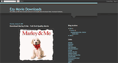 Desktop Screenshot of ezymoviedownloads.blogspot.com