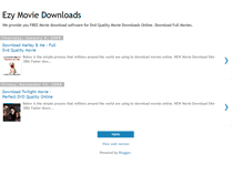 Tablet Screenshot of ezymoviedownloads.blogspot.com
