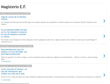 Tablet Screenshot of magisteref.blogspot.com