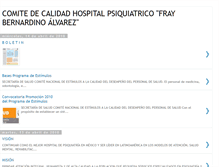 Tablet Screenshot of comitedecalidadhospitalfraybernardino.blogspot.com