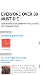 Mobile Screenshot of everyoneover30mustdie.blogspot.com