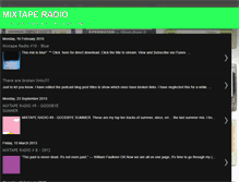 Tablet Screenshot of mixtaperadio.blogspot.com