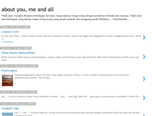Tablet Screenshot of aboutyoumeandall.blogspot.com