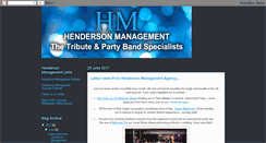 Desktop Screenshot of hendersonmanagement.blogspot.com