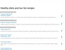 Tablet Screenshot of healthydietslive.blogspot.com