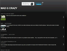 Tablet Screenshot of madgcrazy.blogspot.com