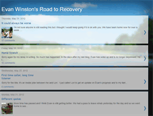 Tablet Screenshot of evanwinston.blogspot.com