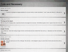 Tablet Screenshot of cuteandnecessary.blogspot.com