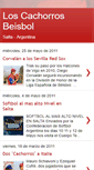 Mobile Screenshot of loscachorrosbeisbol.blogspot.com