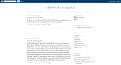 Desktop Screenshot of growthingrace.blogspot.com