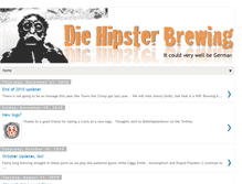 Tablet Screenshot of diehipsterbrewing.blogspot.com