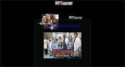 Desktop Screenshot of greysanatomyseason7.blogspot.com