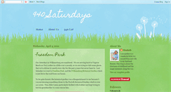 Desktop Screenshot of 940saturdays.blogspot.com