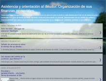 Tablet Screenshot of orientacionaldeudor.blogspot.com