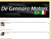 Tablet Screenshot of degennaromotors.blogspot.com