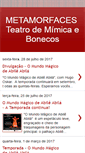 Mobile Screenshot of metamorfaces-teatro.blogspot.com