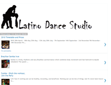 Tablet Screenshot of latinodancestudio.blogspot.com