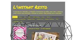 Desktop Screenshot of linstant-resto.blogspot.com