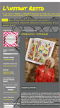 Mobile Screenshot of linstant-resto.blogspot.com