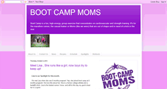 Desktop Screenshot of bootcampmoms.blogspot.com