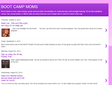 Tablet Screenshot of bootcampmoms.blogspot.com