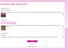 Tablet Screenshot of domesticblisswithatwist.blogspot.com