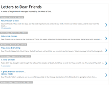 Tablet Screenshot of letterstodearfriends.blogspot.com
