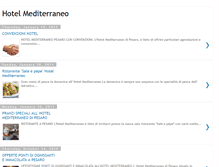 Tablet Screenshot of hotelmediterraneopesaro.blogspot.com