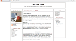 Desktop Screenshot of brageek.blogspot.com