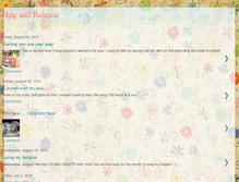 Tablet Screenshot of hugandrelease.blogspot.com