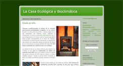 Desktop Screenshot of lacasabioclimatica.blogspot.com