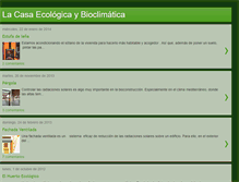 Tablet Screenshot of lacasabioclimatica.blogspot.com