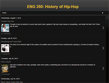 Tablet Screenshot of 350hiphop.blogspot.com