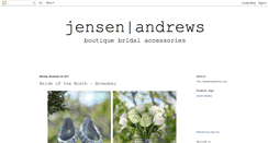 Desktop Screenshot of jensenandrews.blogspot.com