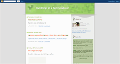 Desktop Screenshot of nonotech.blogspot.com