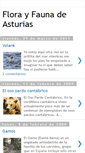 Mobile Screenshot of florayfaunadeasturias.blogspot.com