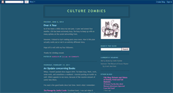 Desktop Screenshot of culturezombies.blogspot.com