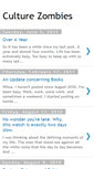 Mobile Screenshot of culturezombies.blogspot.com