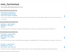 Tablet Screenshot of execharmonious.blogspot.com